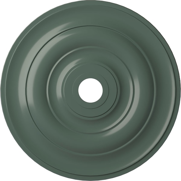 Ekena Millwork Jefferson Ceiling Medallion (Fits Canopies up to 5"), 26 1/2"OD x 3 5/8"ID x 1 1/2"P, Cloud Burst CM26JECBF - main